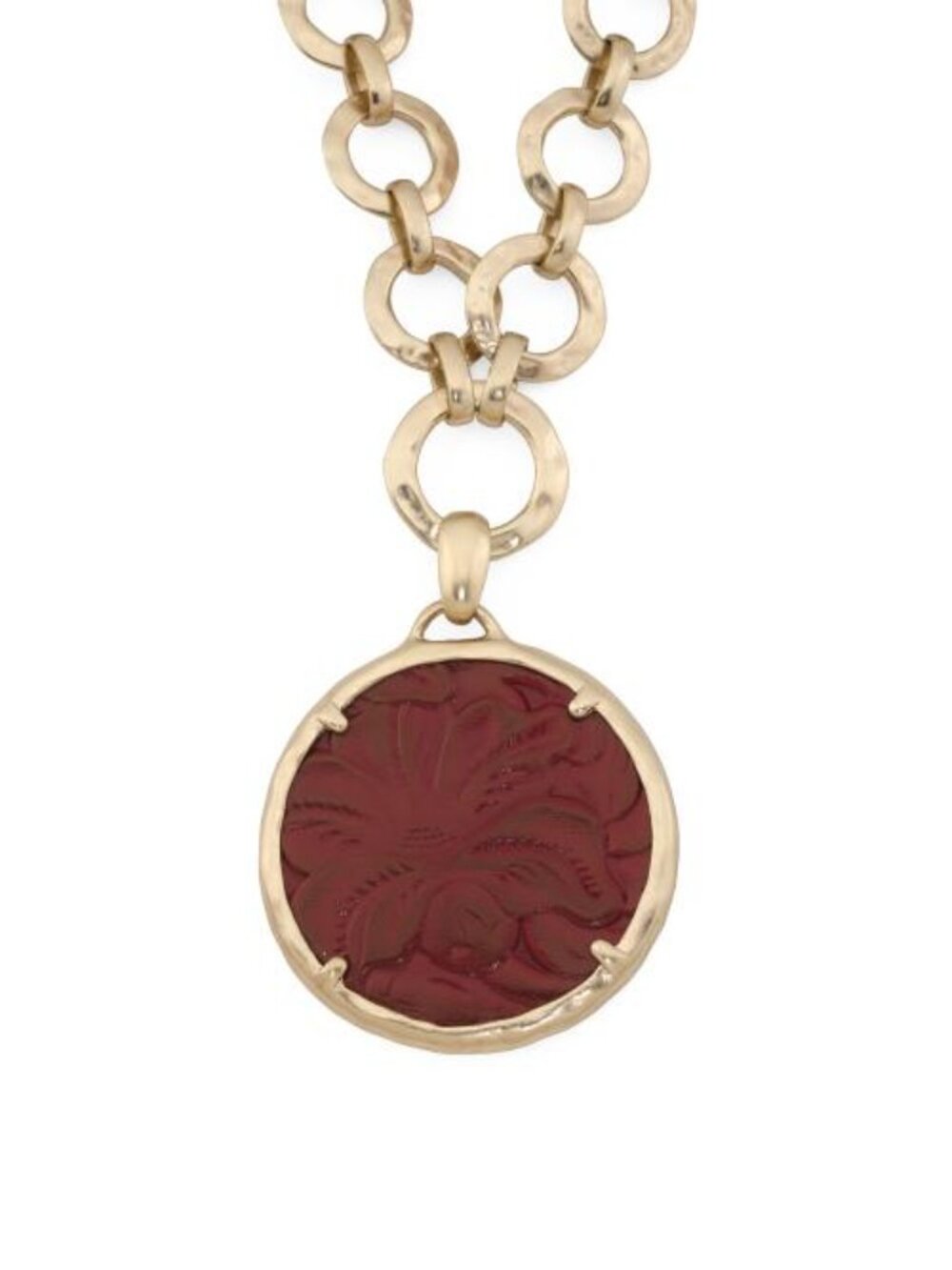 PATRICIA NASH Gold Jocelyn Pendant Necklace